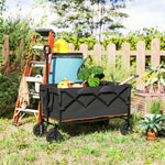 160l Festival Trolley, Heavy Duty With Tailgate | Black