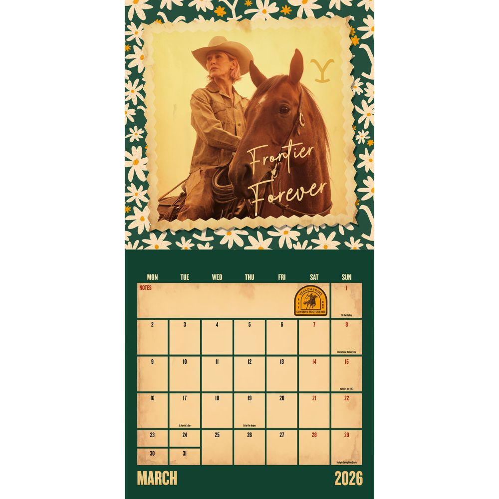 2026 Square Calendar Official Product