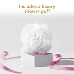 Unwrap And Discover Body Wash Collection For Her With Puff, 2pc | Set of 1