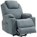 Lift Chair W/ Vibration Massage Heat Assembly Grey