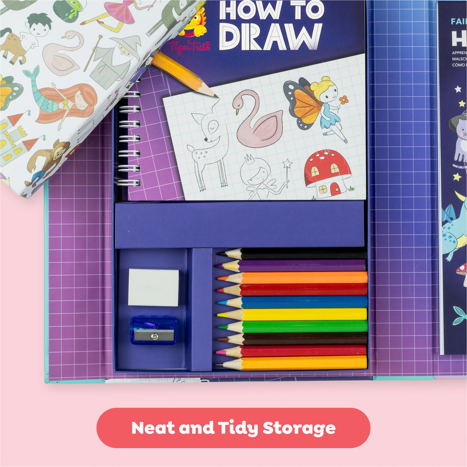 How To Draw (fantasy) - 14 Pcs Kids Drawing Set