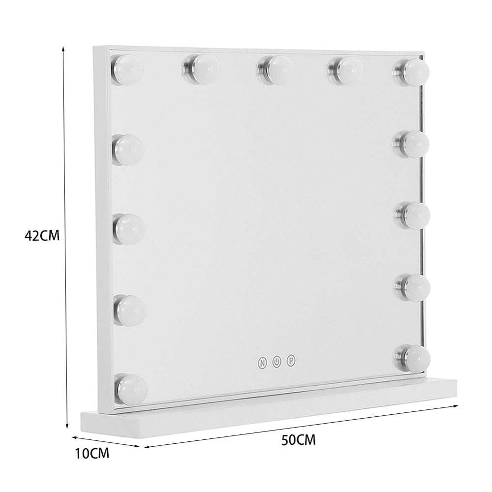Touch Screen Control Tabletop Cosmetic Mirror For Bedroom