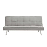 Click Clack Linen Blend Sofa Bed - 3 Seater | Grey
