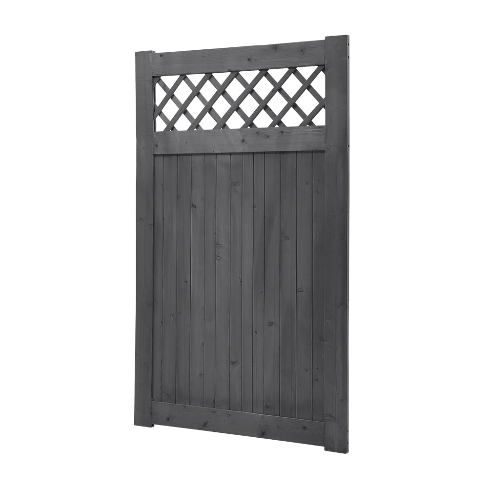 90cm W X 90/120/150/180cm H Rhombus Garden Wood Fence Gate | 150cm