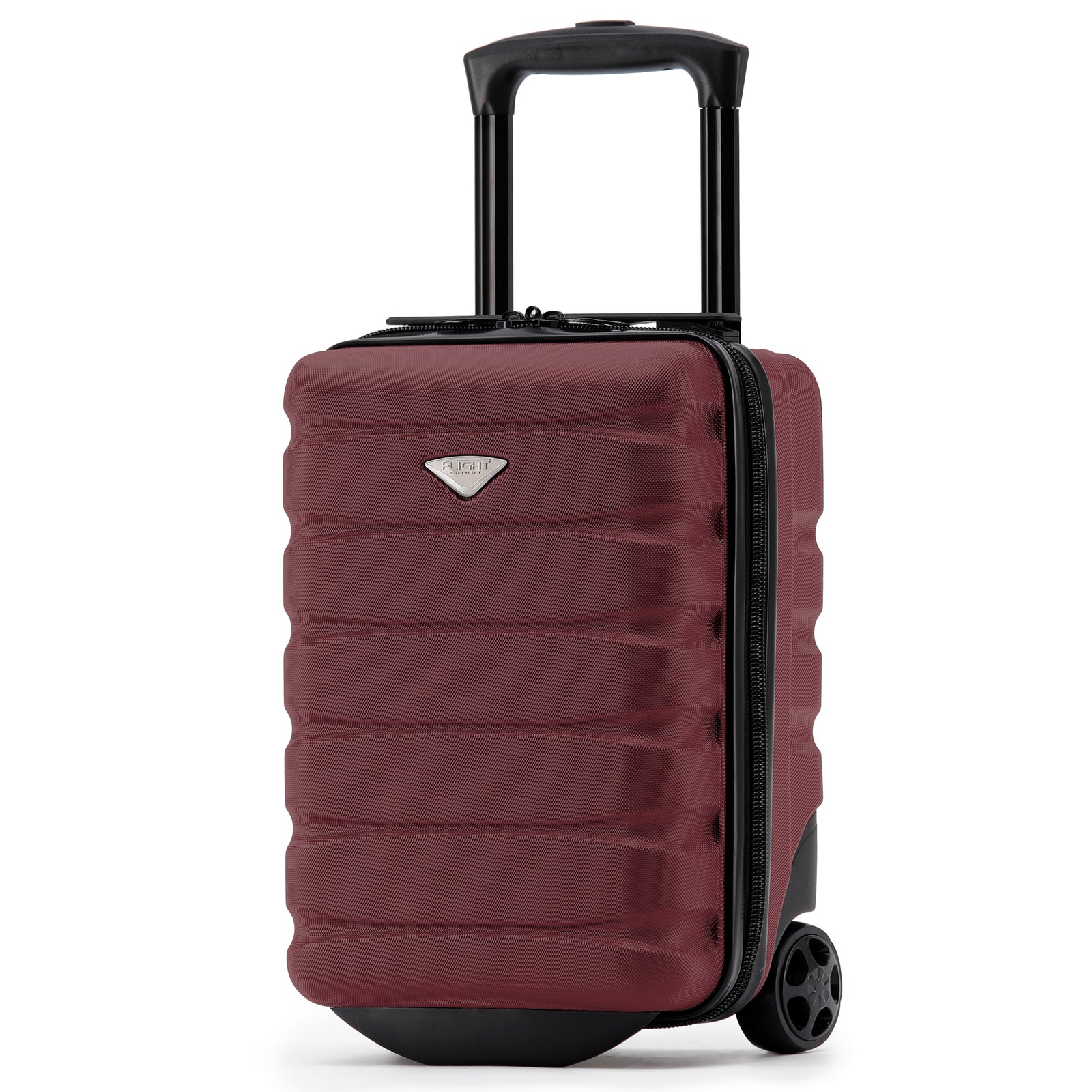 40x20x25cm Hard Case Cabin Suitcase Ryanair Free Approved Carry On | Cabin | Burgundy
