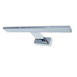 Shine Chrome Led 7w Wall Lamp Stylish Polished Chrome Light With Ip44 Rating Perfect For Mounting Above A Bathroom Mirror