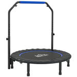 45 Foldable Mini Trampoline Fitness Trampoline Rebounder | Blue