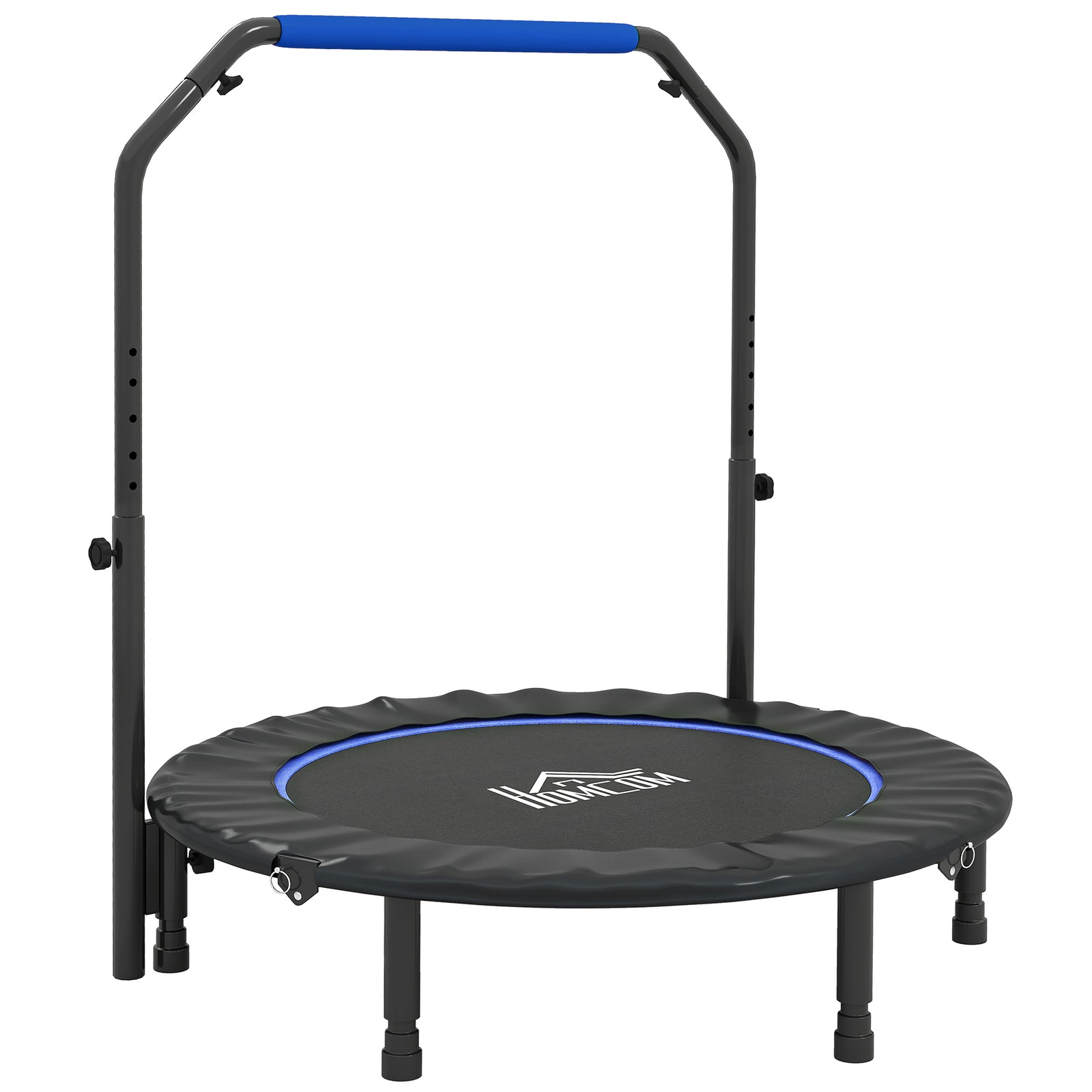 45 Foldable Mini Trampoline Fitness Trampoline Rebounder | Blue