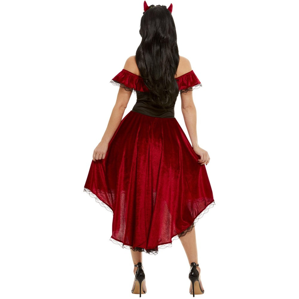 Day Of The Dead Devil Costume, Womens | Large