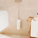Toilet Brush, Screw-in Or Self-adhesive, Chrome Silver, Next Collection