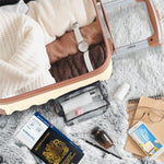 40x30x20cm Cabin Carry-on Suitcase - Lightweight, Durable, 4-wheel Luggage - 100+ Airlines Approved | Cabin | Cream