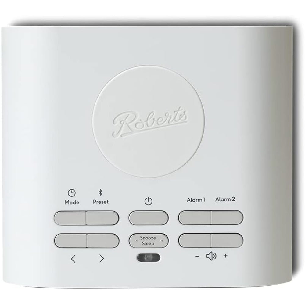 Ortus Charge Fm Rds Alarm Clock Radio | White