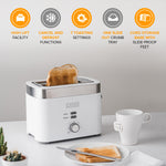 Sirius 2 Slice Toaster | White