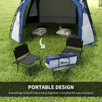 Dome Tent For 6-8 Person Camping W/ Zipped Mesh Doors Hook