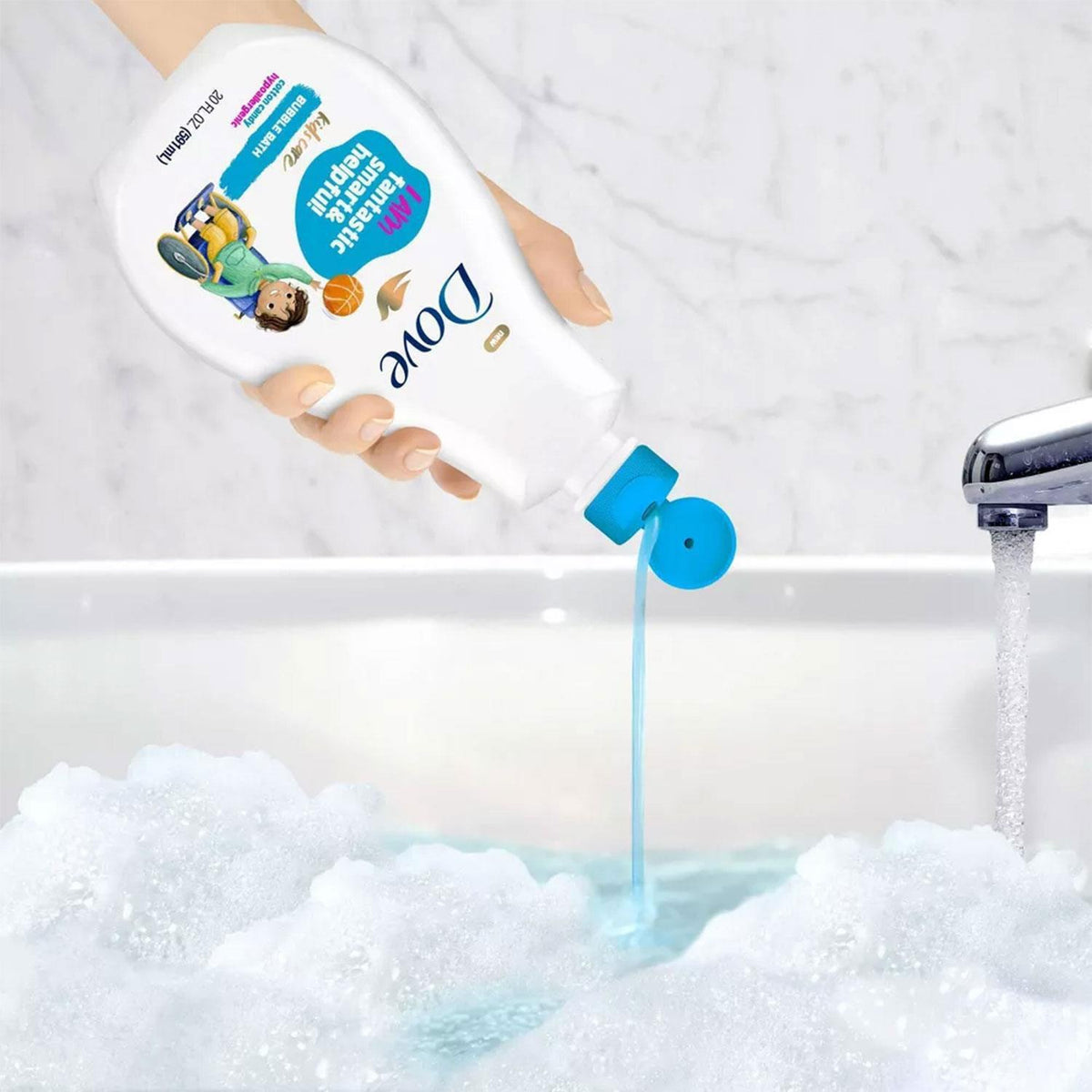 Kids Foaming Bubble Bath Duo Pack, Cotton Candy & Berry, 591ml