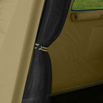 Inflatable Camping Tent, Easy Setup 2 Man Tent | Brown