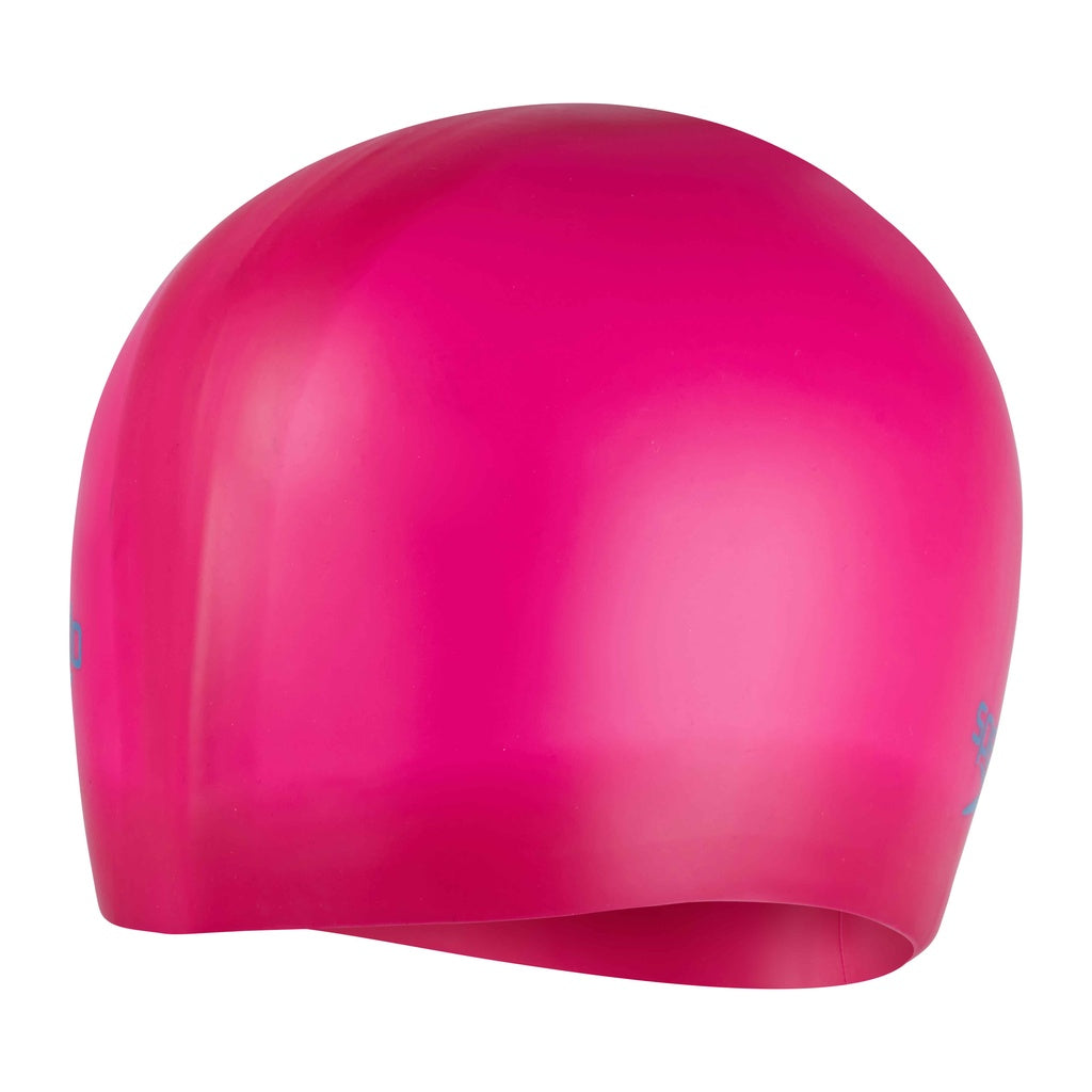 Childrens/kids Silicone Swim Cap | One Size | Pink