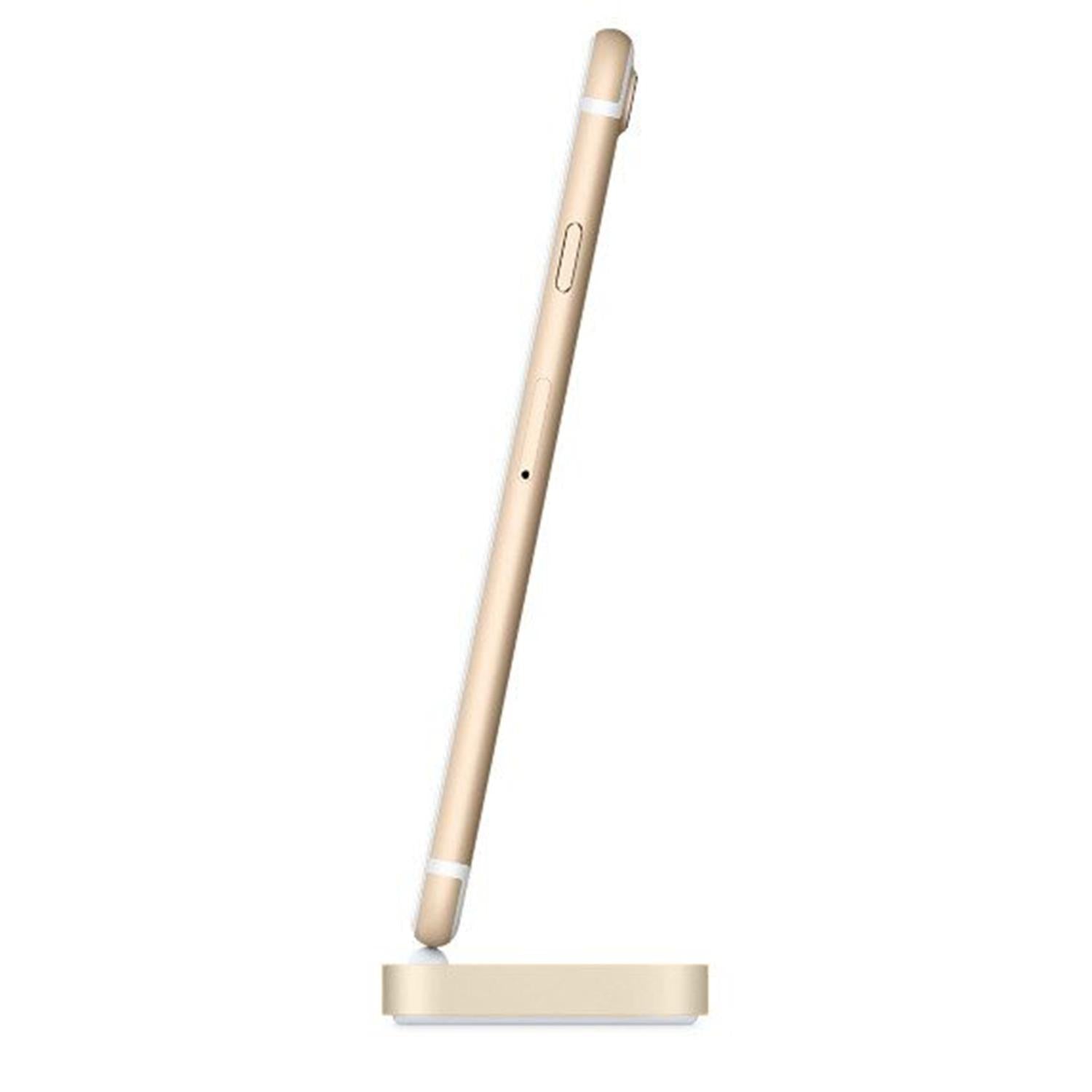 Aluminium Phone Dock Compatible With Eight-pin Devices | Gold