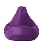 Kids High Back Bean Bag Chair | Purple