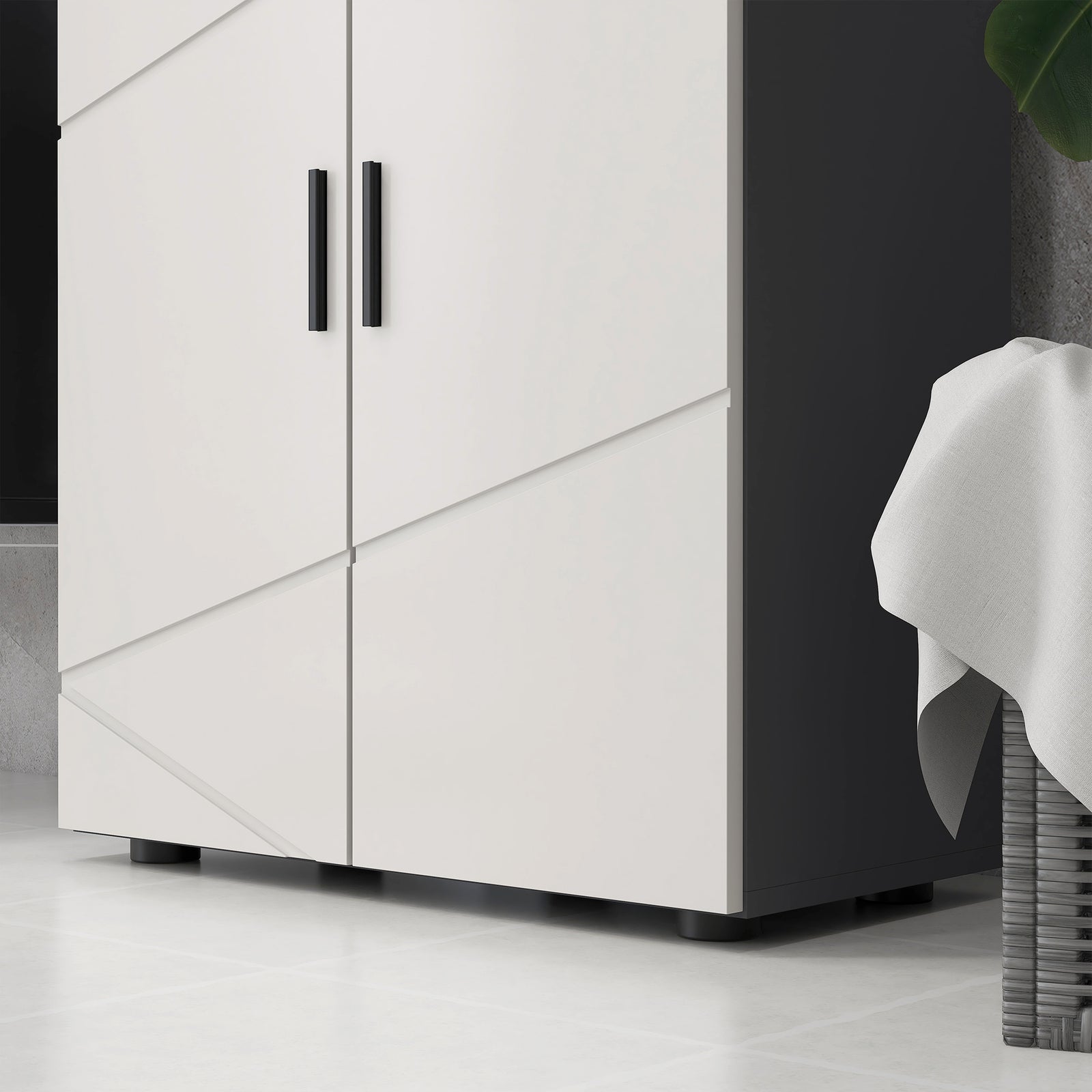 Bathroom Storage Cabinet Small With Soft Close Doors