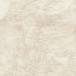 Faux Fur Bean Bag Lounger Giant Bean Bag Chair, Cream
