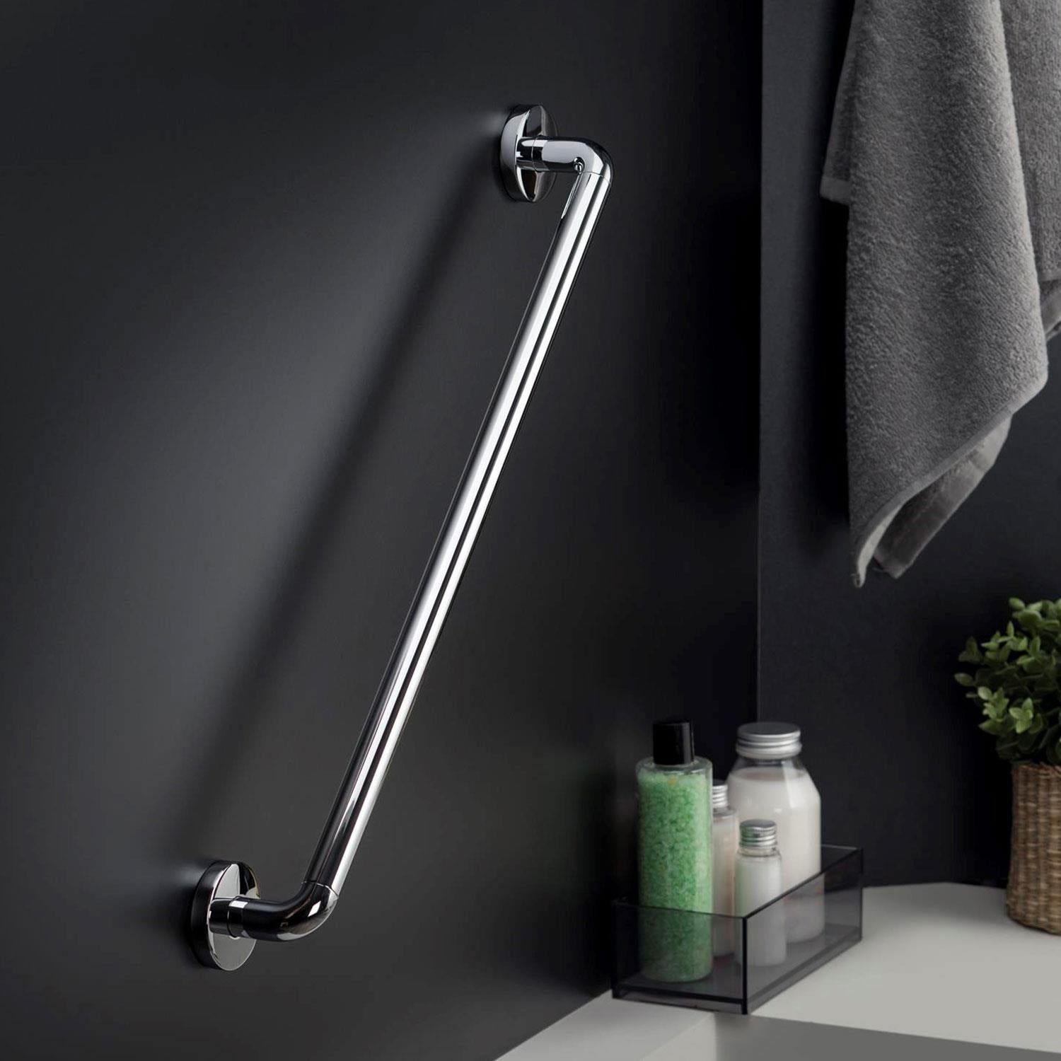 Grab Rail 60cm, Straight, Silver,up To 150kg, Architect Collection