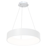 Ohio Stunning Led Pendant Lamp 24w(122w)  45cm Diameter Height Adjustable | White