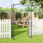 Black Garden Metal Arch