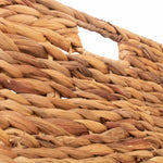 Water Hyacinth Square Storage Basket | Large | Brown