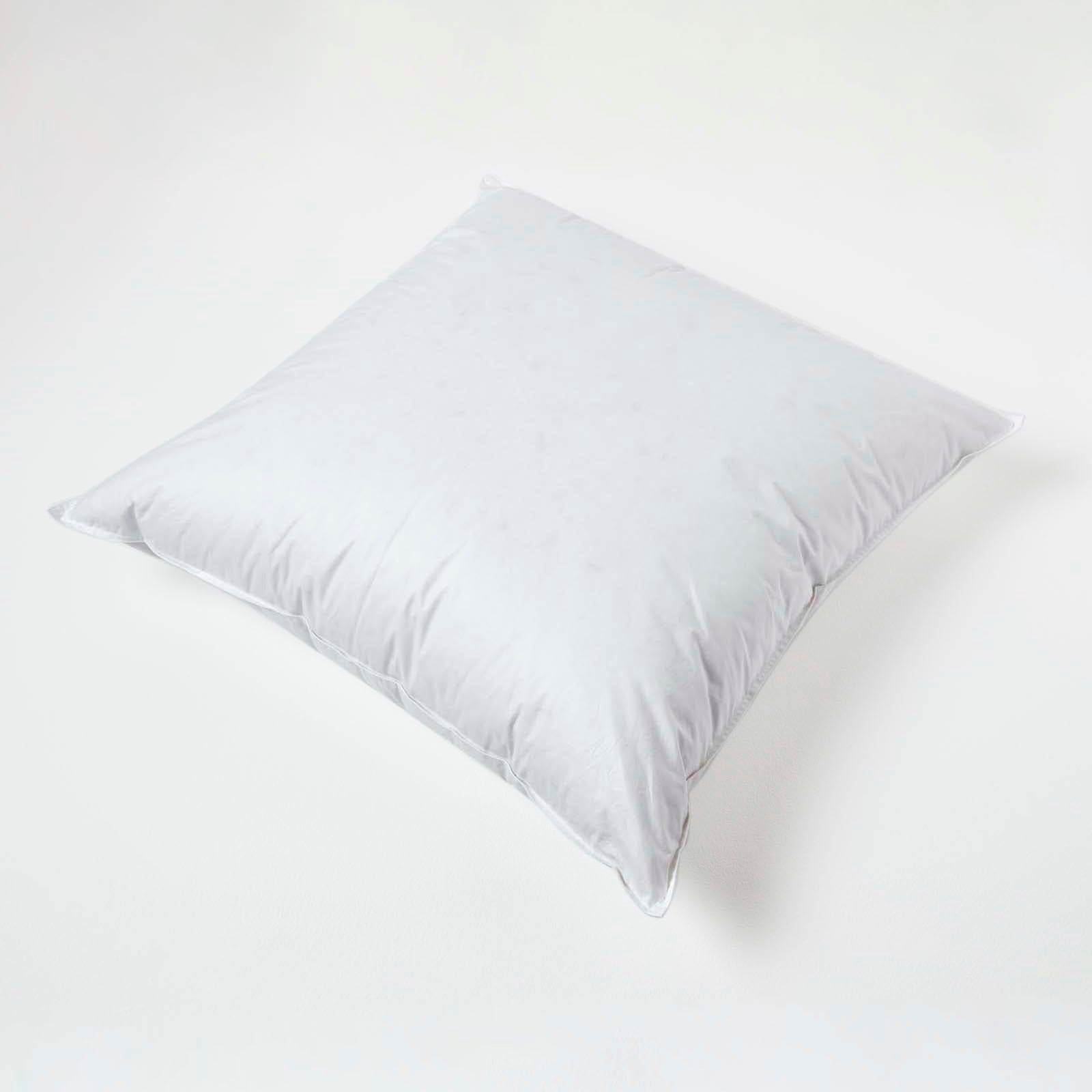 Duck Down Cushion Pad | 65cm x 65cm | White
