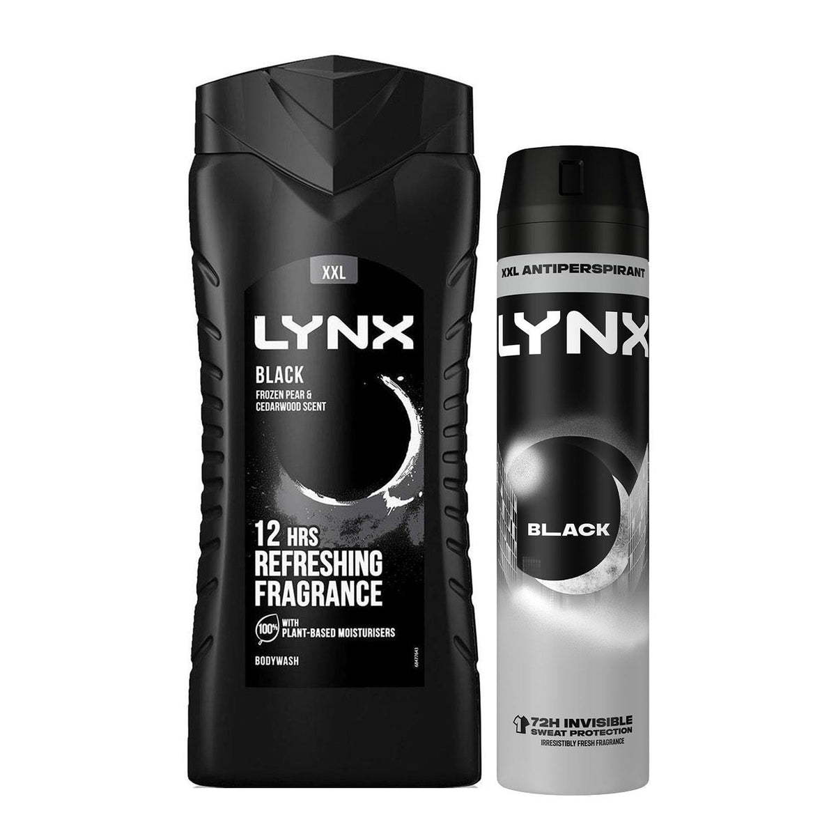 12h Refreshing Black Shower Gel 500 With 72h Fresh Antiperspirant 250ml