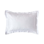 Organic Cotton Oxford Pillowcase 400 Tc | 48 x 74cm | White