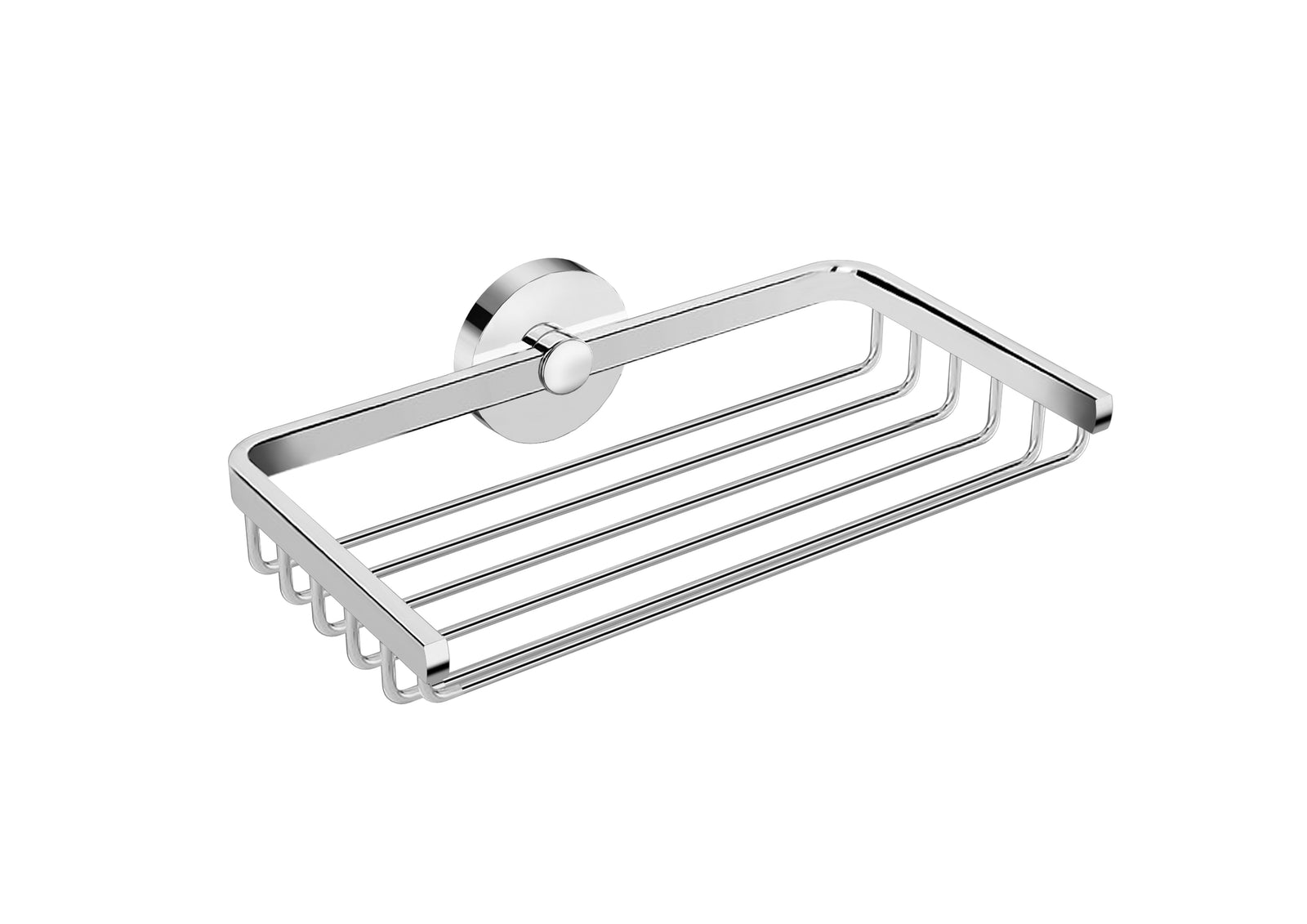 Shower Caddy Basket, 20cm, Chrome, Anti-corrosion, Start Collection