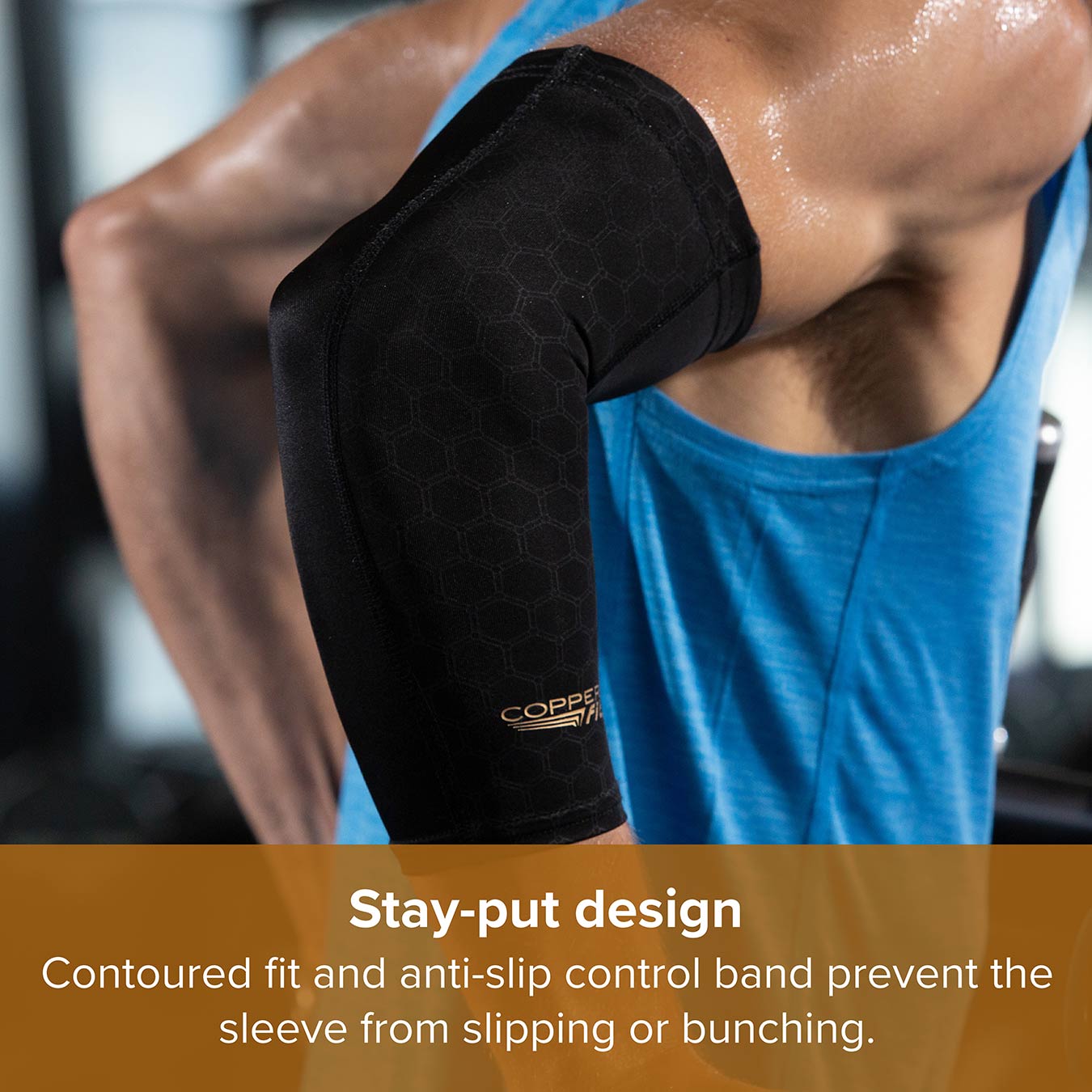 Elbow Compression Sleeve | Medium | Black