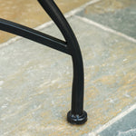60cm Round Mosaic Side Table -grey
