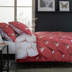 Hummingbird Deluxe Thread Count Cotton Duvet Cover Set | Double | Pink