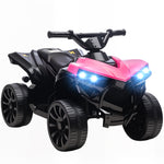 6v Kids Atv, Battery Powered Ride On Car For Ages 3-8 Years | Pink