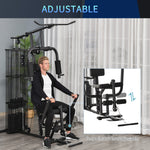 Multifunction Home Gym Weight Training Workout Station | Black