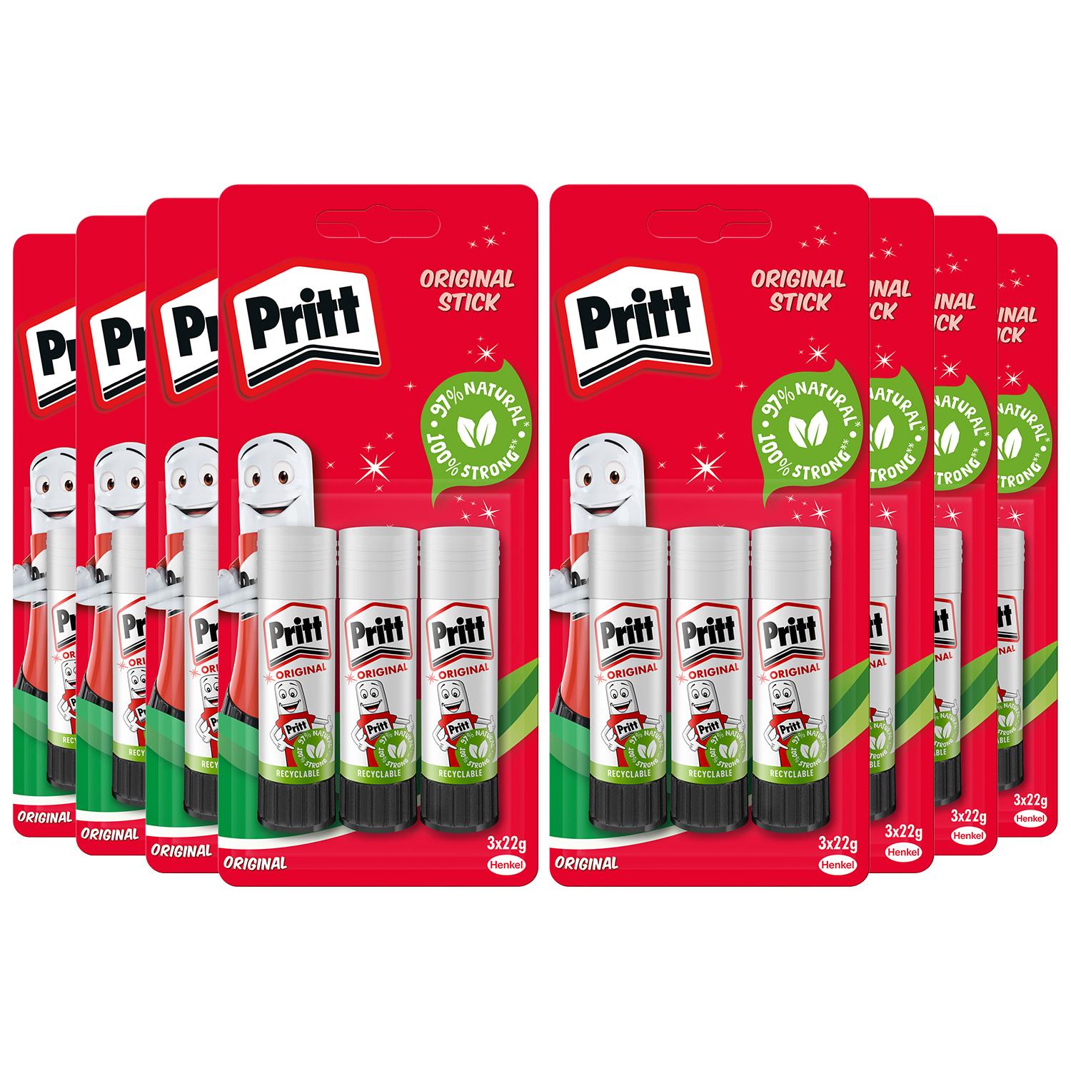 Original Glue Stick, Child-friendly & Strong-hold Adhesive 22 G, 24 Sticks