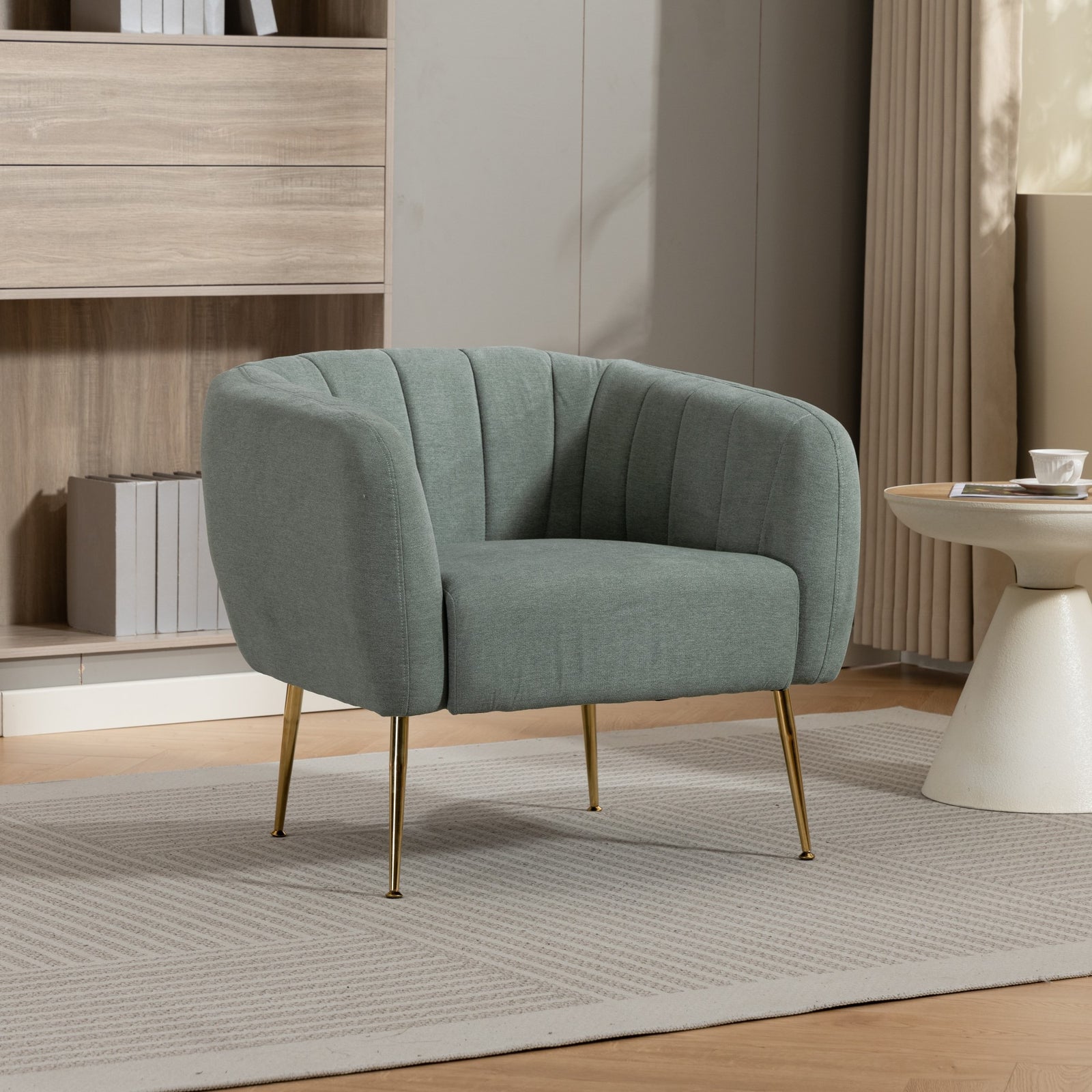 Stanton Accent Chair | Duck Egg