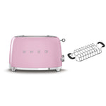 Tsf01 2 Slice Toaster With Bun Warmer Set | Pink