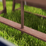 AIYAPLAY Kids Picnic Table, Wooden Kids Garden Furniture With Umbrella