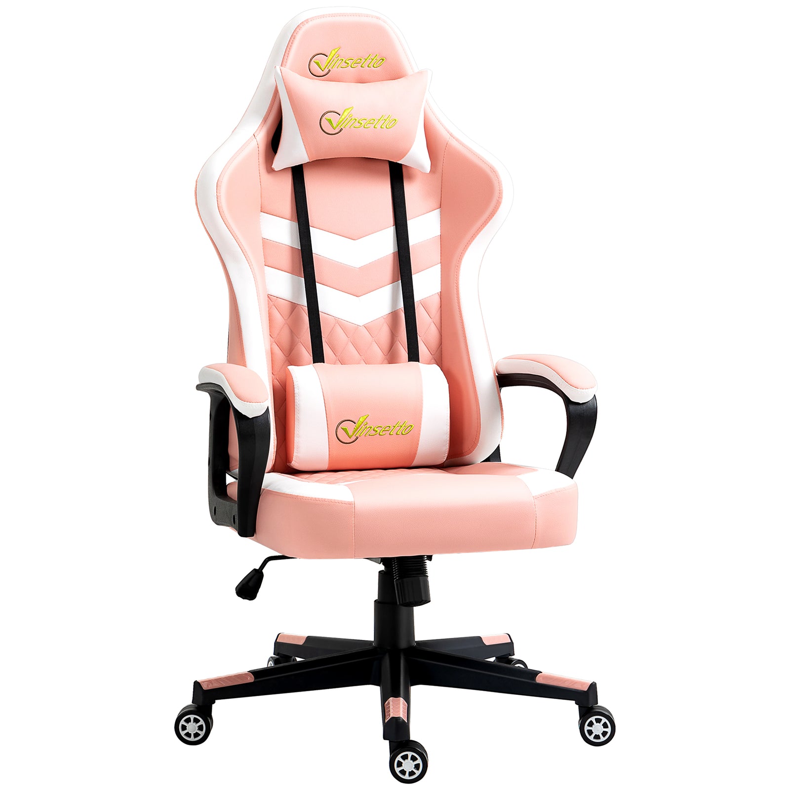 Racing Gaming Chair Lumbar Support | Pink