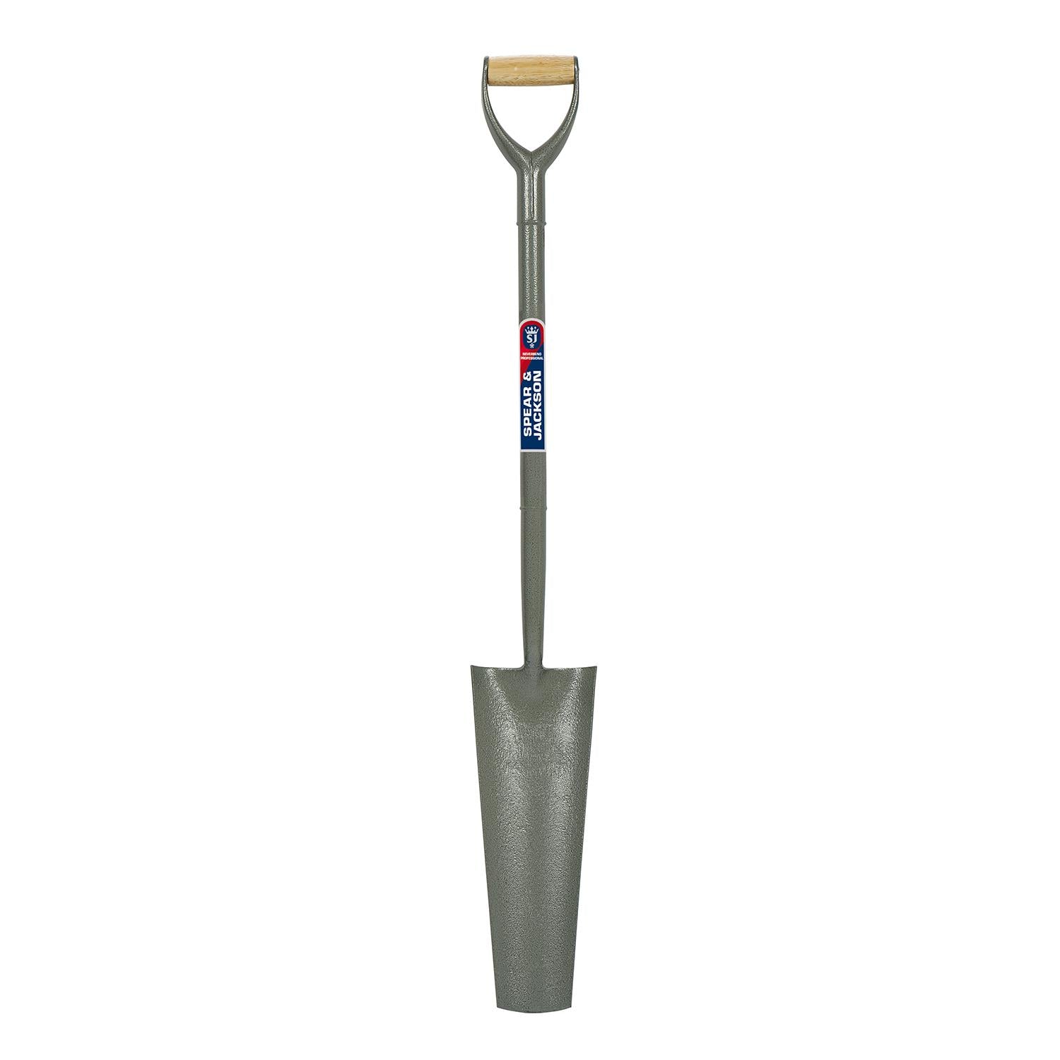 Draining Shovel 16", Tubular Steel Garden Tool