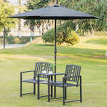 Tete-a-tete Chair 2-seater W/ Table