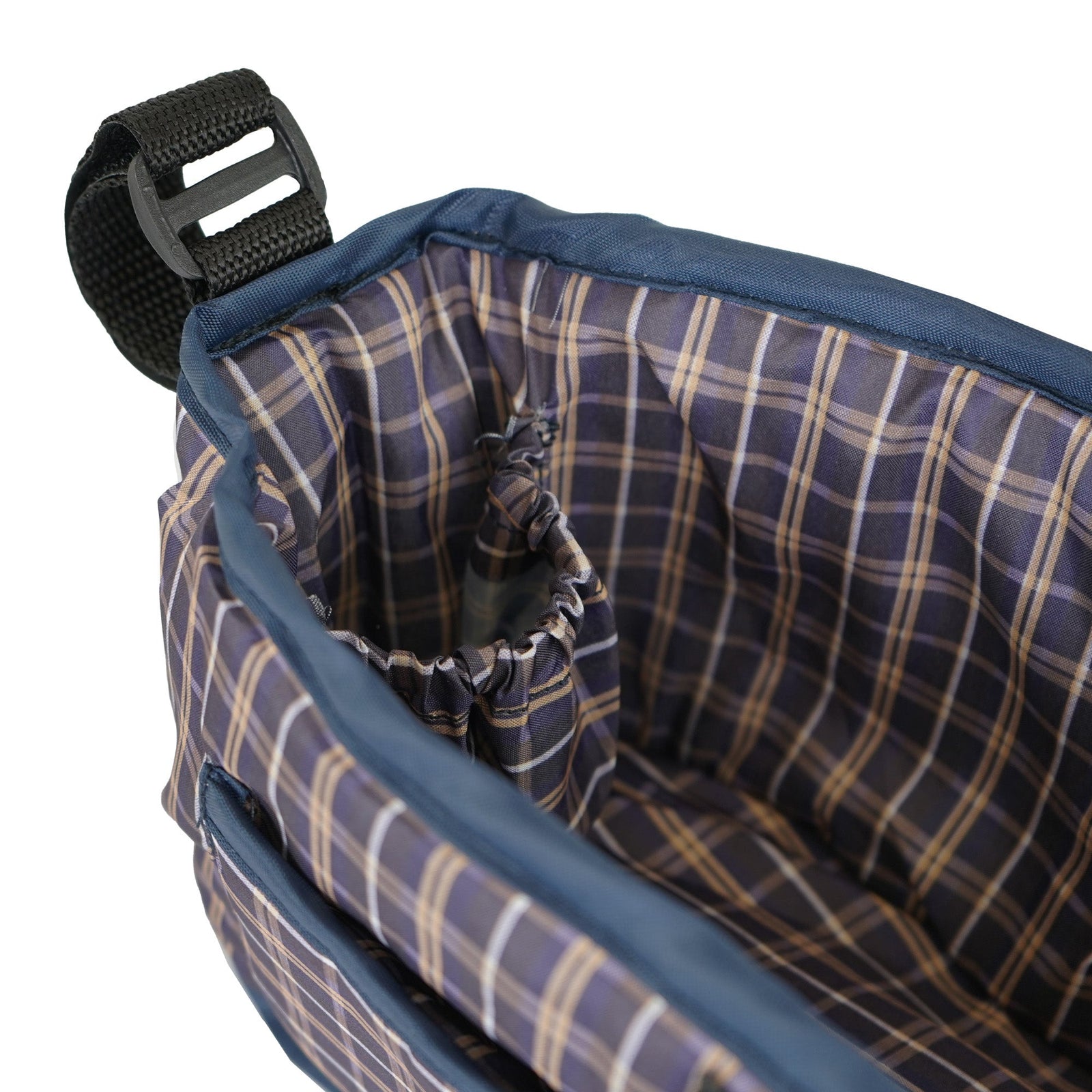 Pet Stroller Caddy Bag | Tartan