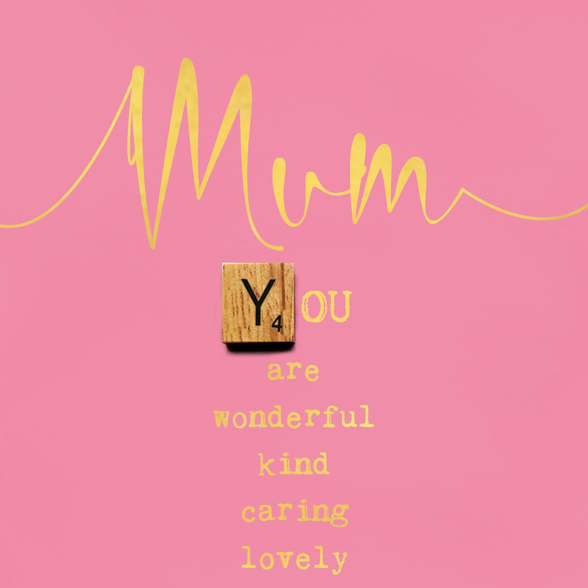You Are Wonderful' Mother's Day Card Official Product