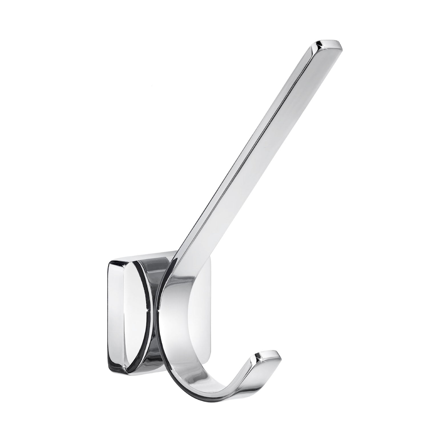 Polished Chrome Bath Robe Hook Wall Mounted Bathroom Storage | Polished Chrome