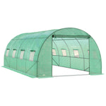Walk-in  Polytunnel Greenhouse 6x3m