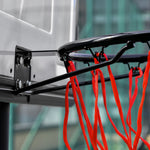 1.55-2.1m Adjustable Basketball Hoop And Stand | Black